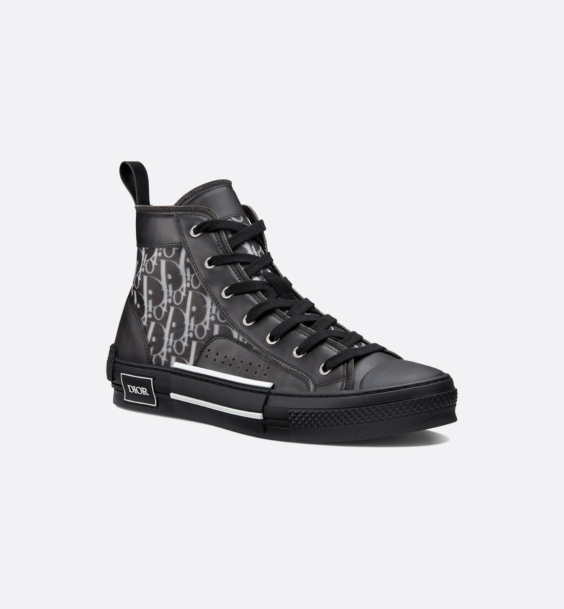 B23 High-Top Sneaker
White and Black Dior Oblique Canvas