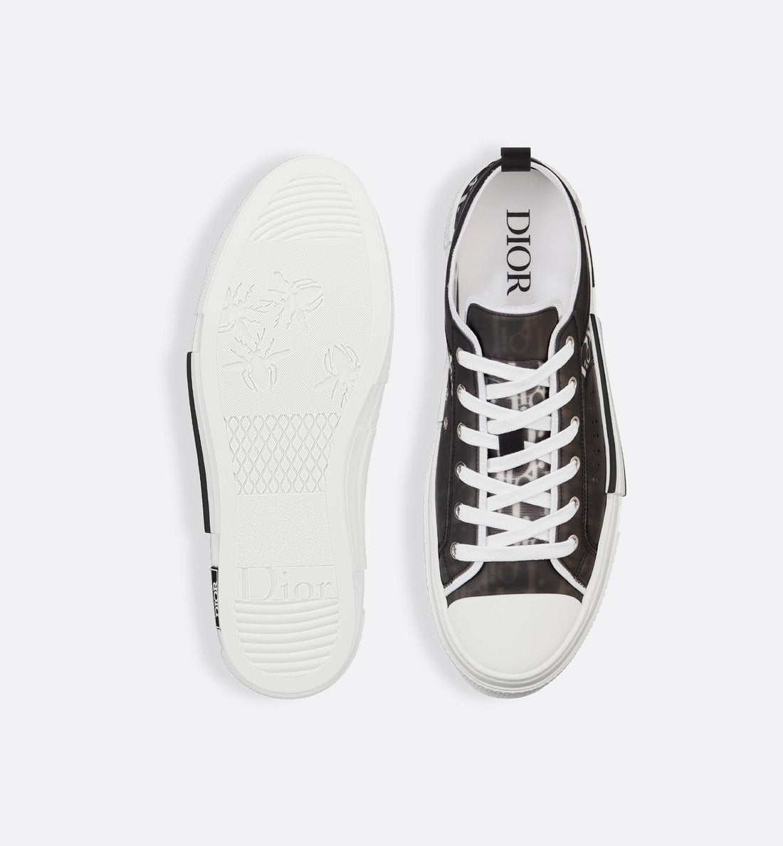 B23 Low-Top Sneaker
White and Black Dior Oblique Canvas