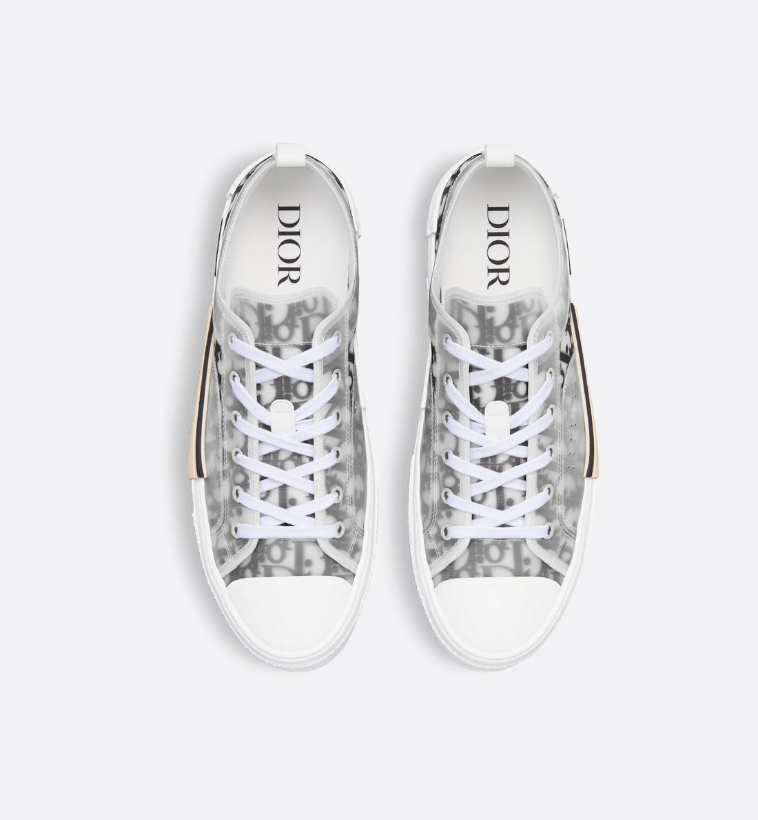 B23 Low-Top Sneaker
White and Black Dior Oblique Canvas