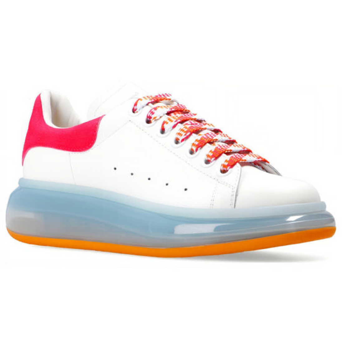 Alexander McQueen
(WMNS) Alexander McQueen Oversized Sneakers 'Blue Pink