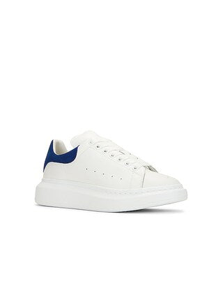 Men's Oversized Sneaker in White/Paris Bleu