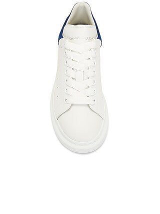 Men's Oversized Sneaker in White/Paris Bleu