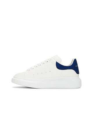 Men's Oversized Sneaker in White/Paris Bleu