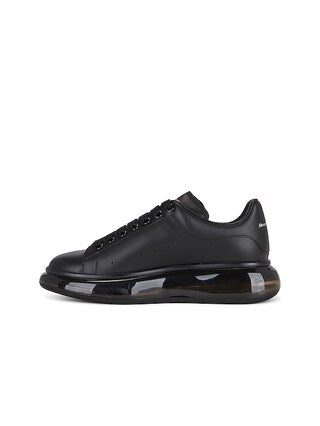 Men's Oversized  transparent Sneaker in Black