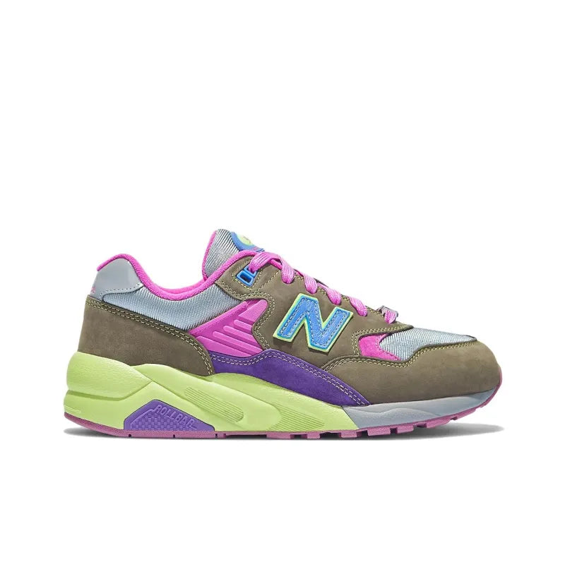 NEW BALANCE 580 STRAY RATS KHAKI PURPLE