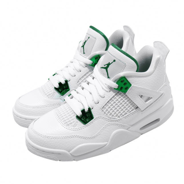 Air Jordan 4 GS Metallic Green