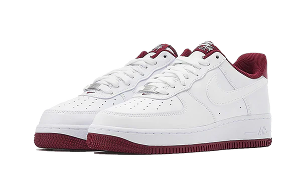 Nike Air Force 1 Low '07 White Dark Beetroot